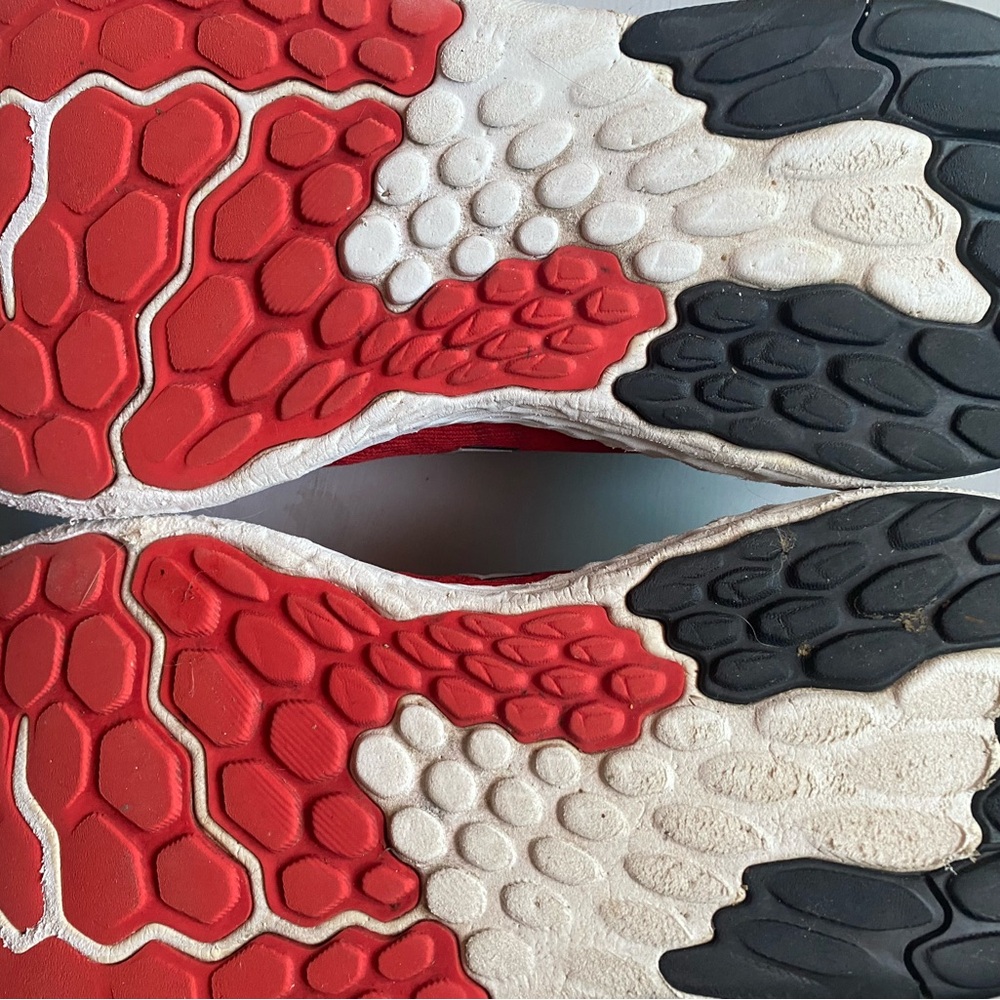 New Balance Red Athletic Shoes - Picture 2 of 4